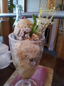 Oh, I forgot to say, is this the food of champions?!