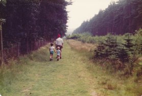 Also with my dad, he still wears a bobble hat!