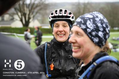 Practising my funny faces! Muddy, but have seen worse this year :-)