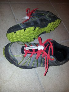 Easy to spot these shoes in transition!