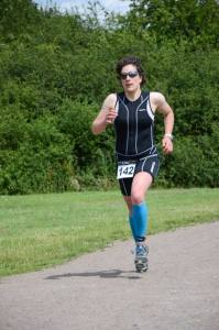 Trying not to suffer too much on the run