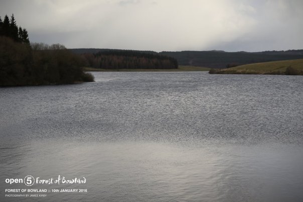 We ran round the reservoir