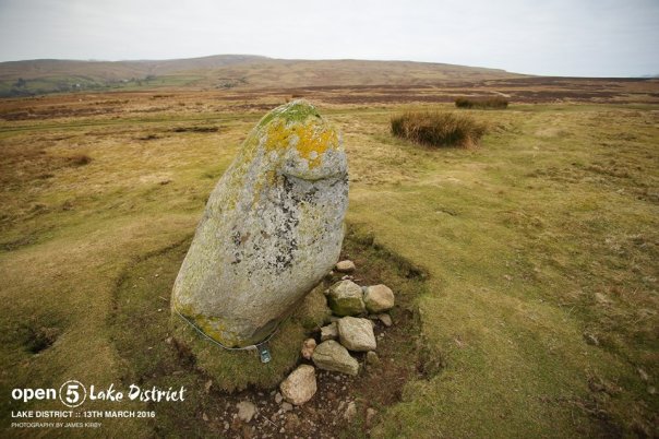 Not the 'Cat Stane' (which is at Edinburgh airport!) but the 'Cop Stone'